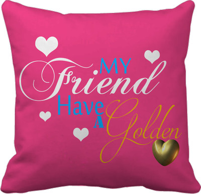 

Tied Ribbons Geometric Cushions Cover(30 cm*30 cm, Multicolor)