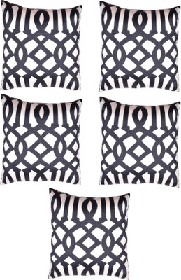 

HOMEWARDS Geometric Cushions Cover(Pack of 5, 40 cm*40 cm, Multicolor)