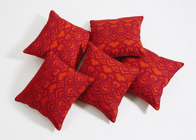 

Swayam Abstract Cushions Cover(Pack of 5, 30 cm*30 cm, Multicolor)