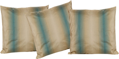 

Maba Striped Cushions Cover(Pack of 3, 43 cm*43 cm, Beige)