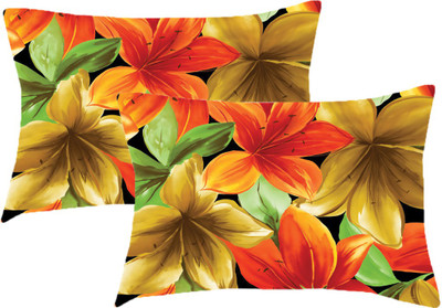 

Sleep Nature's Printed Pillows Cover(Pack of 2, 68.58 cm*45.72 cm, Multicolor)