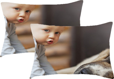 

Sleep Nature's Printed Pillows Cover(Pack of 2, 68.58 cm*45.72 cm, Multicolor)