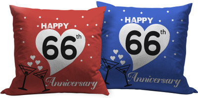 

Tied Ribbons Text Print Cushions Cover(Pack of 2, 30 cm*30 cm, Multicolor)