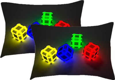 

Sleep Nature's Printed Pillows Cover(Pack of 2, 68.58 cm*45.72 cm, Multicolor)