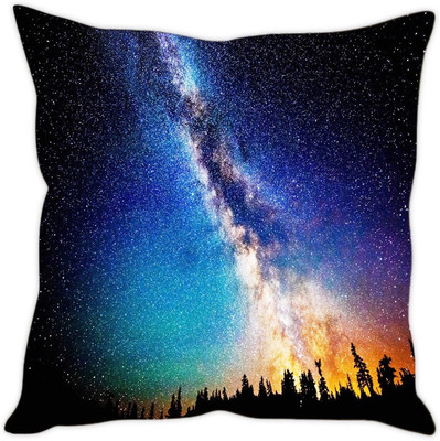

Sleep Nature's Abstract Cushions Cover(40.64 cm*40.64 cm, Multicolor)