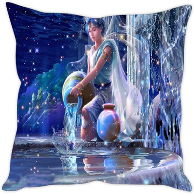 

Sleep Nature's Abstract Cushions Cover(40.64 cm*40.64 cm, Multicolor)