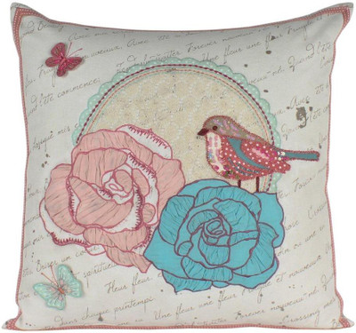 

Sanaa Floral Cushions Cover(50 cm*50 cm, Multicolor)