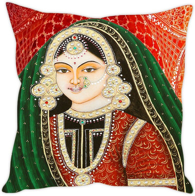 

Sleep Nature's Abstract Cushions Cover(40 cm*40 cm, Multicolor)