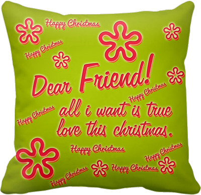 

Tied Ribbons Printed Cushions Cover(30 cm*30 cm, Multicolor)
