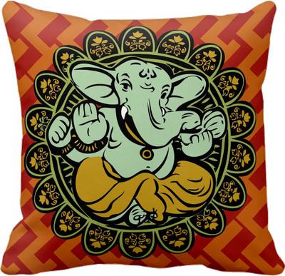 

Tied Ribbons Printed Cushions Cover(30 cm*30 cm, Multicolor)