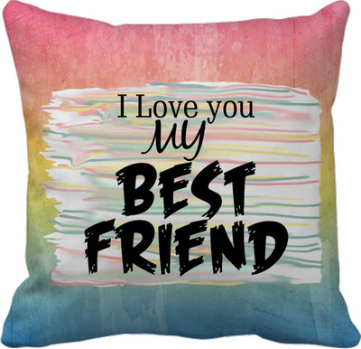 

Tied Ribbons Geometric Cushions Cover(30 cm*30 cm, Multicolor)