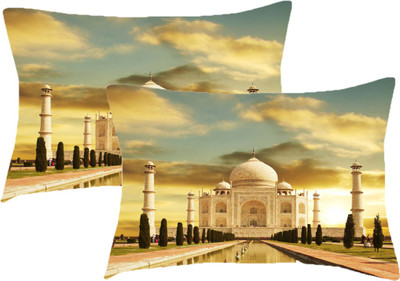 

Sleep Nature's Printed Pillows Cover(Pack of 2, 68.58 cm*45.72 cm, Multicolor)