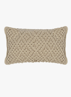 

Solaj Embroidered Cushions & Pillows Cover(69 cm*46 cm, Brown)
