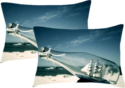 

Sleep Nature's Printed Pillows Cover(Pack of 2, 68.58 cm*45.72 cm, Multicolor)