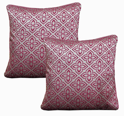 22% OFF on Dekor World Floral Cushions Cover(Pack of 2, 40 cm*40 cm, Pink) 22% OFF on Dekor World Floral Cushions Cover(Pack of 2, 40 cm*40 cm, Pink)
