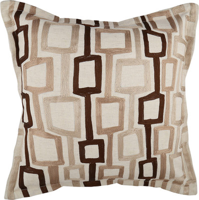 

Nikunj Embroidered Cushions Cover(Pack of 5, 40 cm*40 cm, Beige, Brown)