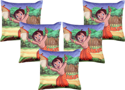 

Gurnoor Printed Cushions Cover(Pack of 5, 40 cm*40 cm, Multicolor)