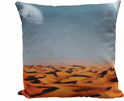 

Adishma Printed Cushions Cover(40 cm*40 cm, Blue, Brown)