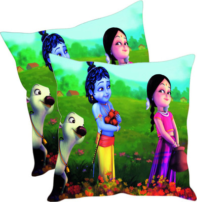 

Sleep Nature's Printed Cushions Cover(Pack of 2, 40.63 cm*40.63 cm, Multicolor)
