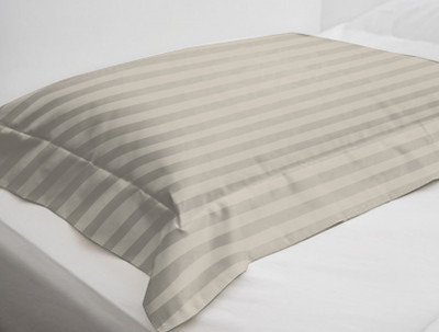 

Uber Urban Striped Pillows Cover(Pack of 2, 66 cm*45 cm, Grey)