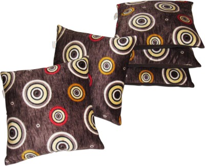 ZIKRAK EXIM Geometric Cushions & Pillows Cover(Pack of 5, 40 cm*40 cm, Multicolor)