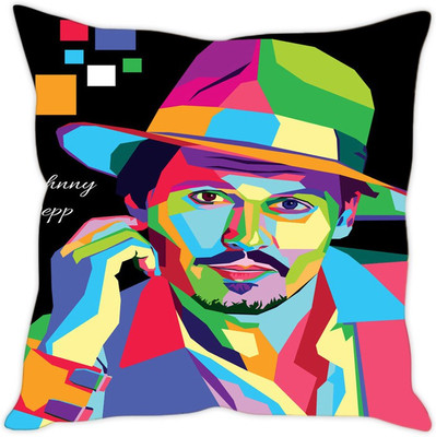 

Sleep Nature's Abstract Cushions Cover(30.63 cm*30.63 cm, Multicolor)