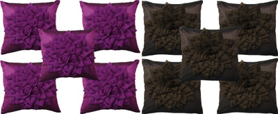 

HOME SHINE Floral Cushions Cover(40 cm*40 cm, Multicolor)