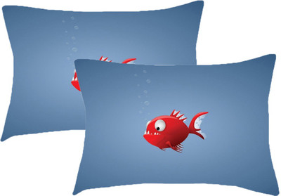 

Sleep Nature's Printed Pillows Cover(Pack of 2, 68.58 cm*45.72 cm, Multicolor)