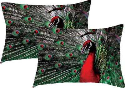 

Sleep Nature's Printed Pillows Cover(Pack of 2, 68.58 cm*45.72 cm, Multicolor)