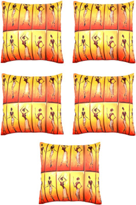 

HOMEWARDS Geometric Cushions Cover(Pack of 5, 40 cm*40 cm, Multicolor)