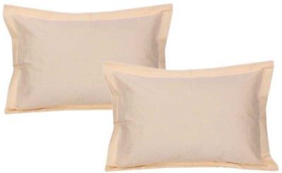 

Metro Living Plain Pillows Cover(Pack of 2, 54 cm*77 cm, Beige)