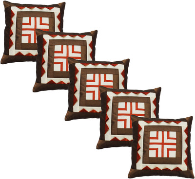 

Metro Living Geometric Cushions Cover(Pack of 5, 40 cm*40 cm, Multicolor)