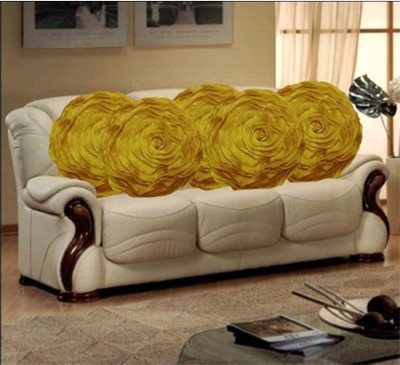 

Shine Villa Floral Cushions Cover(Pack of 5, 40 cm*40 cm, Yellow)