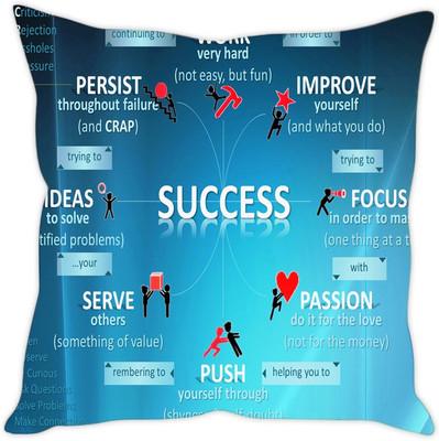 

Sleep Nature's Abstract Cushions Cover(40.64 cm*40.64 cm, Multicolor)