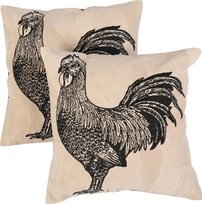 

Rajrang Animal Cushions Cover(Pack of 2, 41 cm*41 cm, Silver)