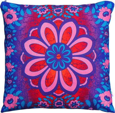 

Fatfatiya Floral Cushions Cover(40 cm*40 cm, Multicolor)