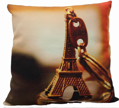 

Adishma Printed Cushions Cover(40 cm*40 cm, Brown)