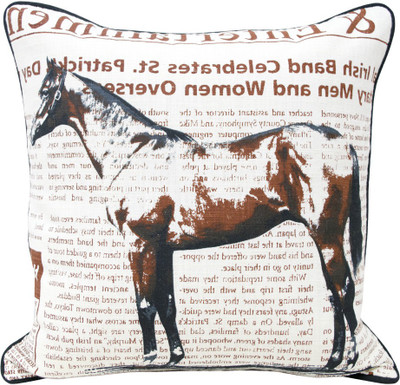 

Elan Animal Cushions Cover(40 cm*40 cm, Black)