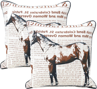 

Elan Self Design Cushions Cover(Pack of 2, 40 cm*40 cm, Multicolor)