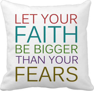 

Tied Ribbons Printed Cushions Cover(30 cm*30 cm, Multicolor)