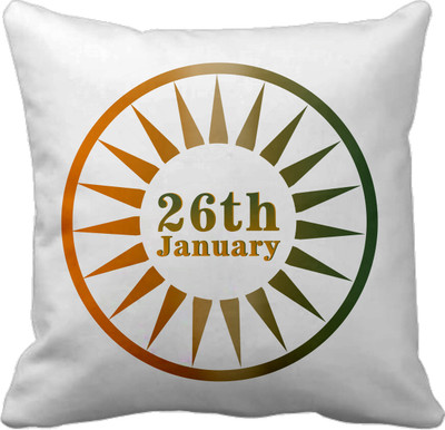 

Tied Ribbons Printed Cushions Cover(40 cm*40 cm, Multicolor)