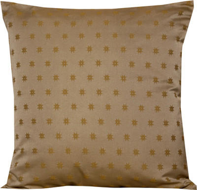 

Maba Polka Cushions Cover(Pack of 3, 43 cm*43 cm, Brown)