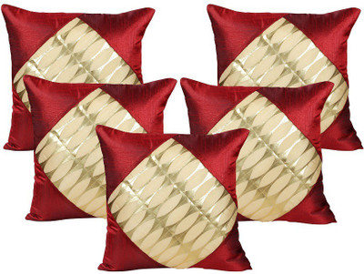 

Zesture Abstract Cushions Cover(Pack of 5, 40 cm*40 cm, Multicolor)