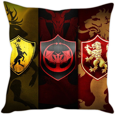 

Sleep Nature's Abstract Cushions Cover(40 cm*40 cm, Multicolor)