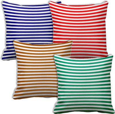 

Tied Ribbons Abstract Cushions Cover(Pack of 4, 30 cm*30 cm, Multicolor)