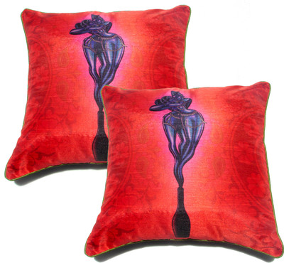 

Homeblendz Abstract Cushions Cover(Pack of 2, 40 cm*40 cm, Multicolor)