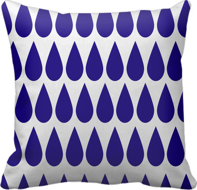 

SajawatHomes Abstract Cushions Cover(30 cm*30 cm, Blue, White)