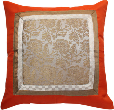 28% OFF on ANS Floral Cushions Cover(40 cm*40 cm, Orange) 28% OFF on ANS Floral Cushions Cover(40 cm*40 cm, Orange)