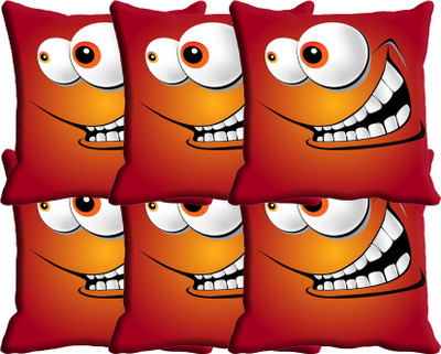 

IndiWeaves Printed Cushions Cover(Pack of 6, 30 cm*30 cm, Multicolor)