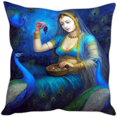 

Sleep Nature's Abstract Cushions Cover(Pack of 5, 40.64 cm*40.64 cm, Multicolor)